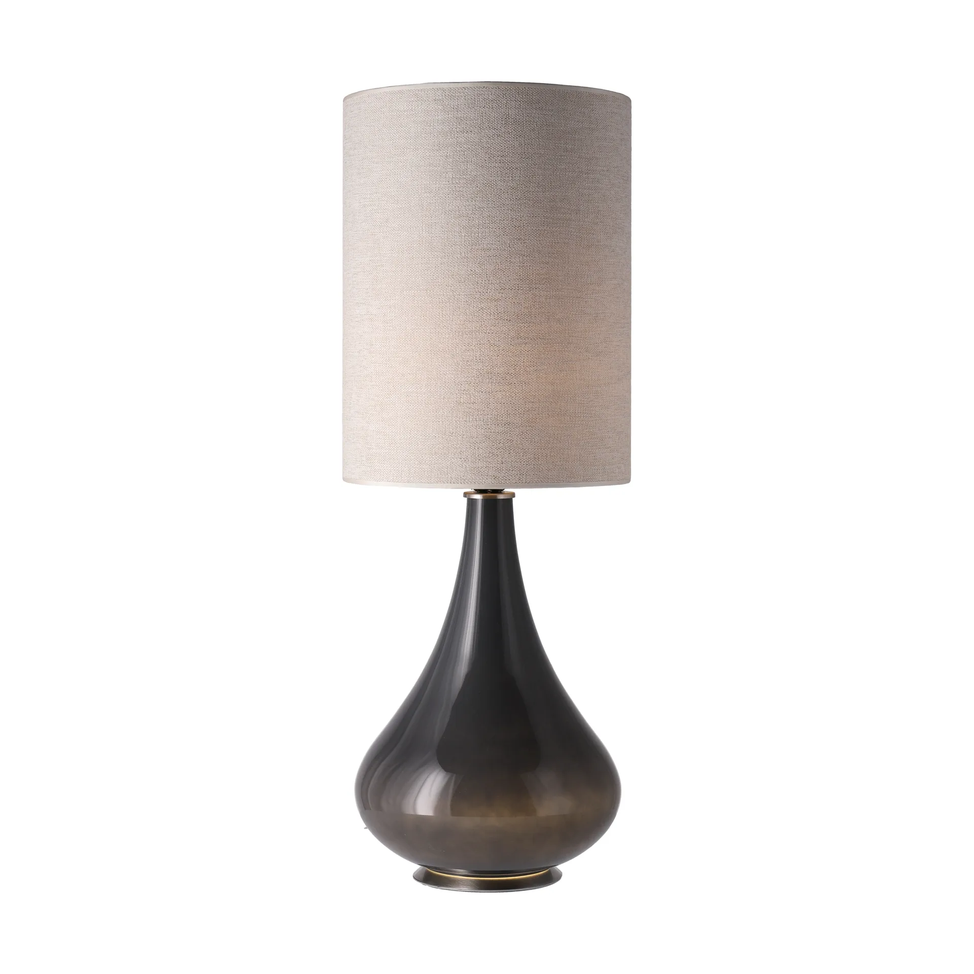 Renata 테이블 조명 grey 베이스, London Beige L Flavia Lamps