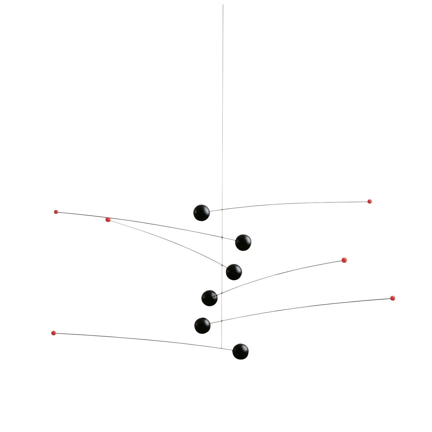 퓨츄라 모빌, black-red Flensted Mobiles | 플랜스테드 모빌