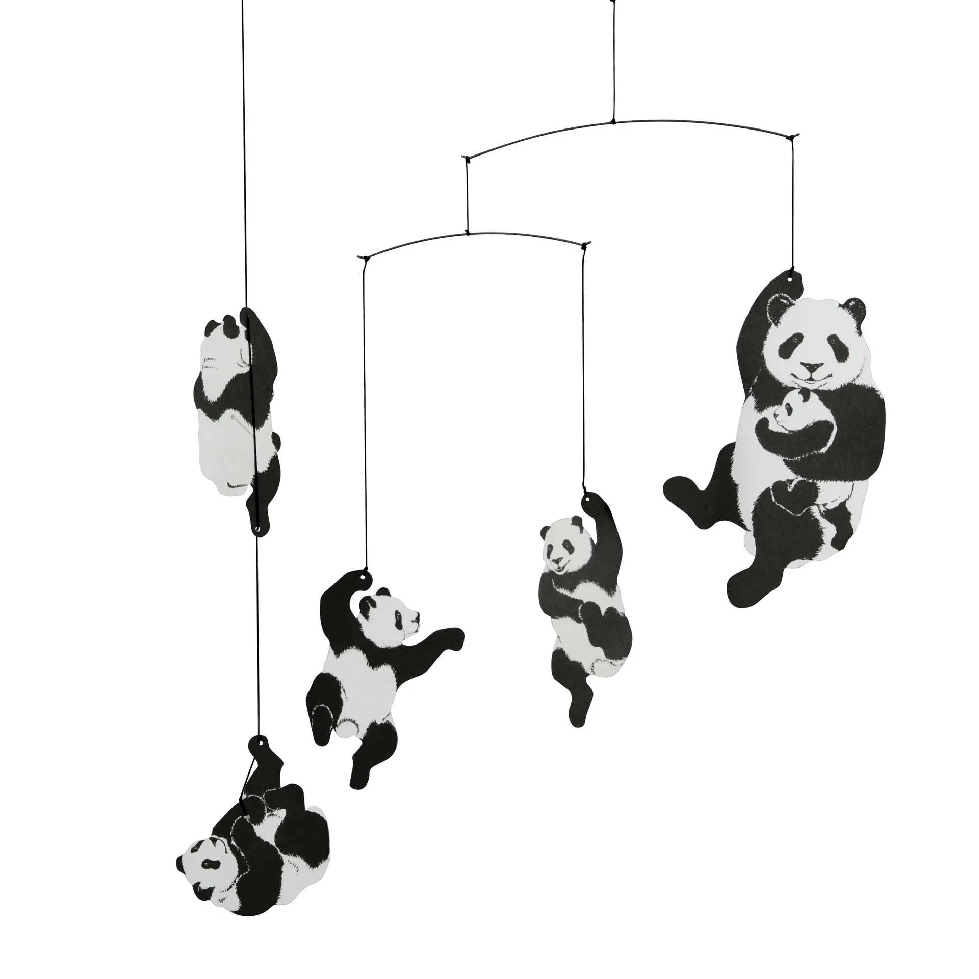 판다 모빌, black-white Flensted Mobiles | 플랜스테드 모빌