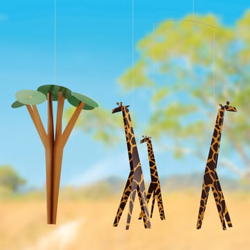 기린 온더 사바나 모빌 - multi - Flensted Mobiles | 플랜스테드 모빌
