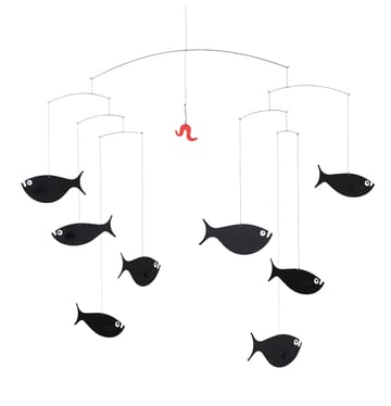 Shoal of 피쉬 모빌 - black - Flensted Mobiles | 플랜스테드 모빌