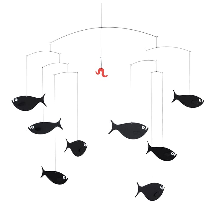 Shoal of 피쉬 모빌, black Flensted Mobiles | 플랜스테드 모빌