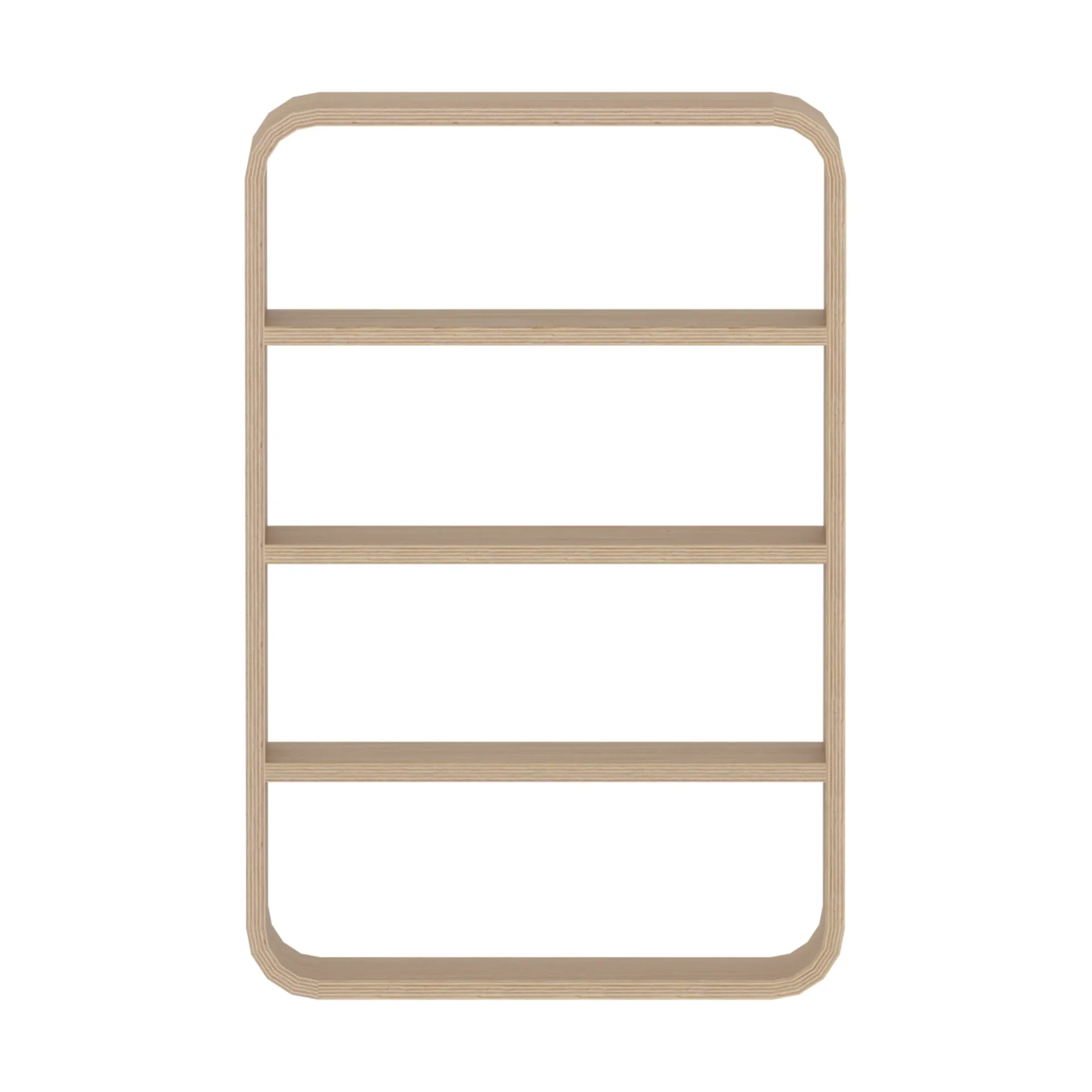 노바 벽 선반 50x83 cm, Oak veneer FLEXA | 플렉사