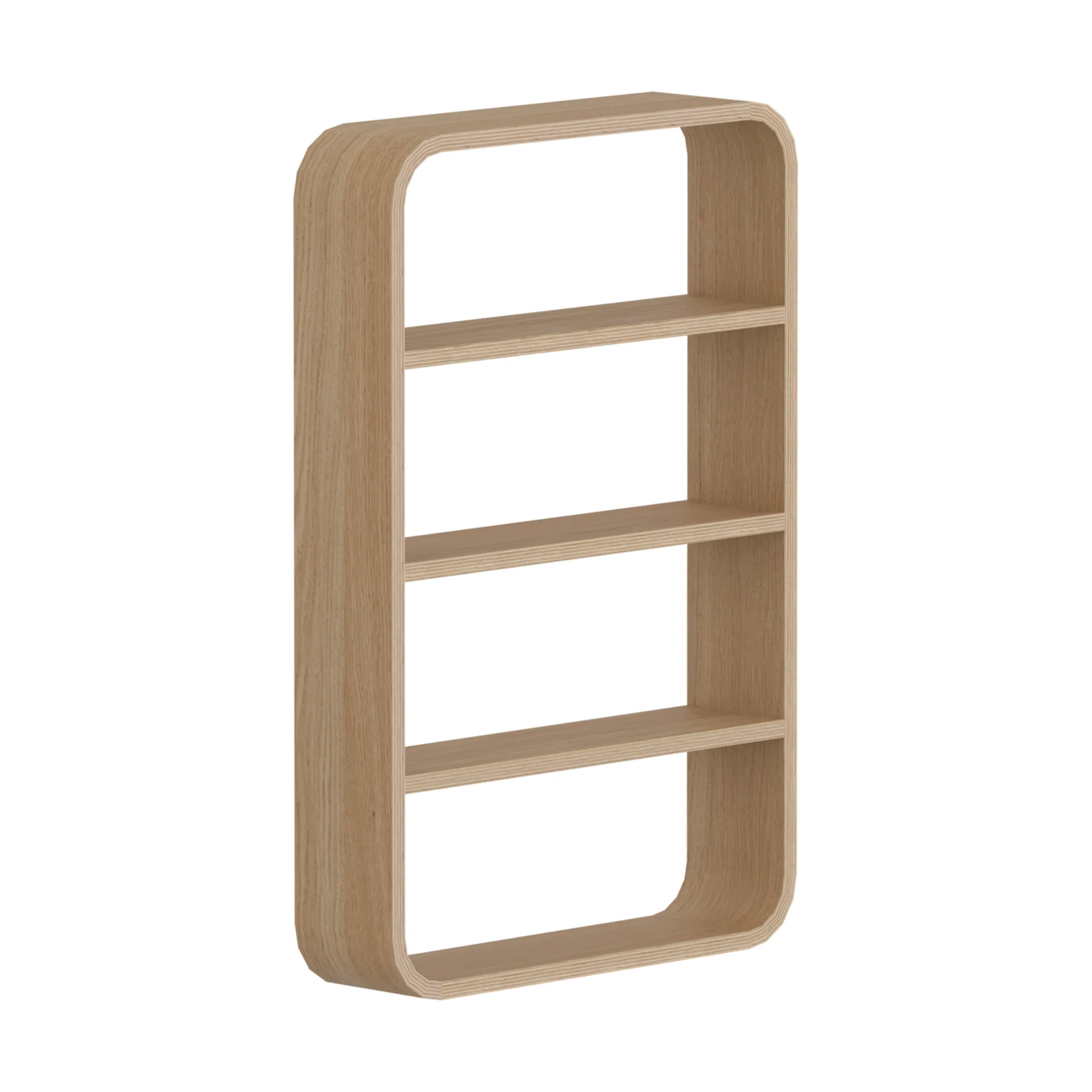 노바 벽 선반 50x83 cm, Oak veneer FLEXA | 플렉사
