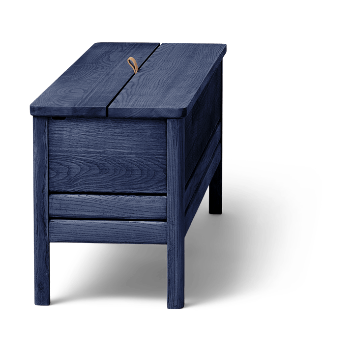에이 라인 수납 벤치 111 cm, Indigo Blue Special Edition Form & Refine