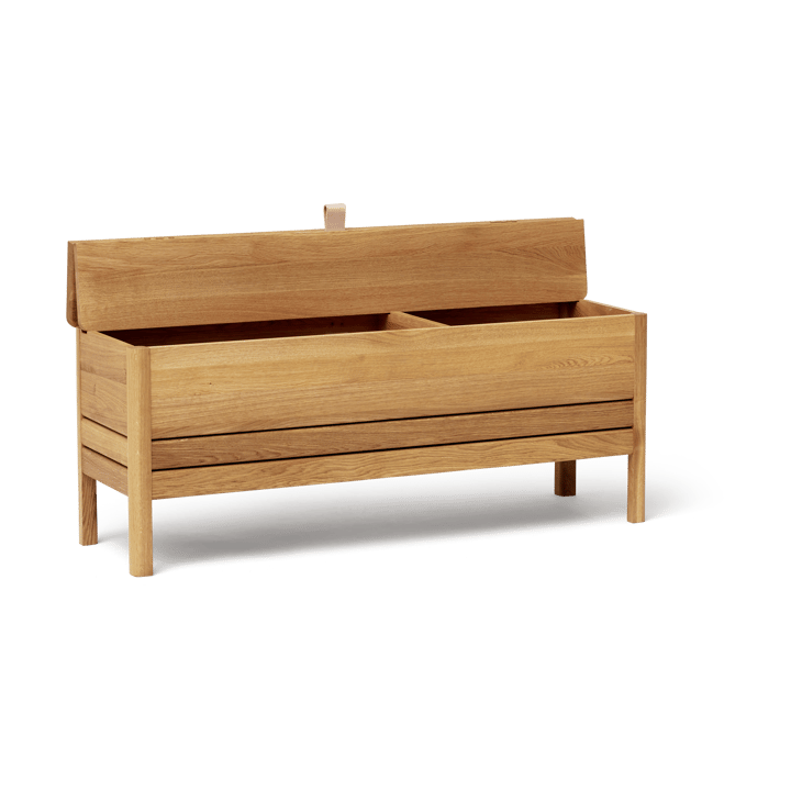 에이 라인 수납 벤치 111 cm, Oak Form & Refine