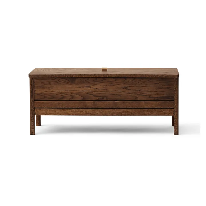 에이 라인 수납 벤치 111 cm - Smoked oak - Form & Refine