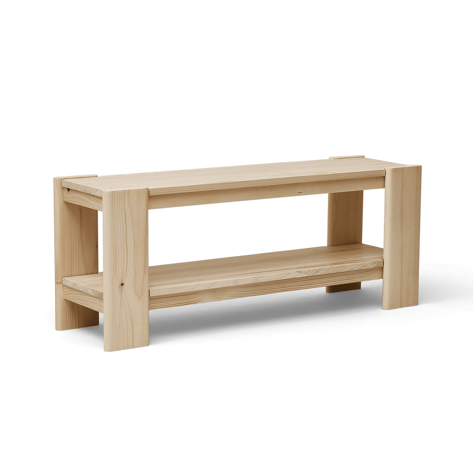 빔 벤치 112 cm, Pinewood Form & Refine