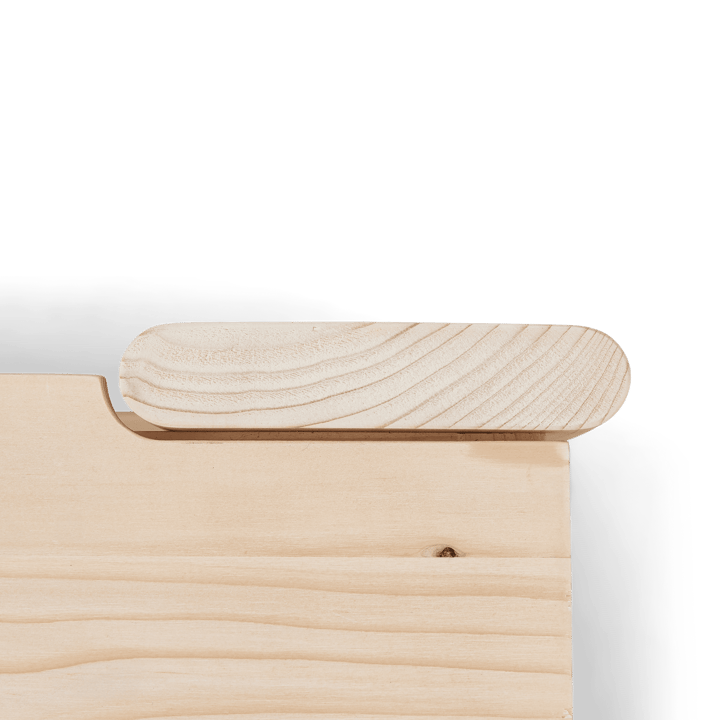 빔 벤치 112 cm, Pinewood Form & Refine