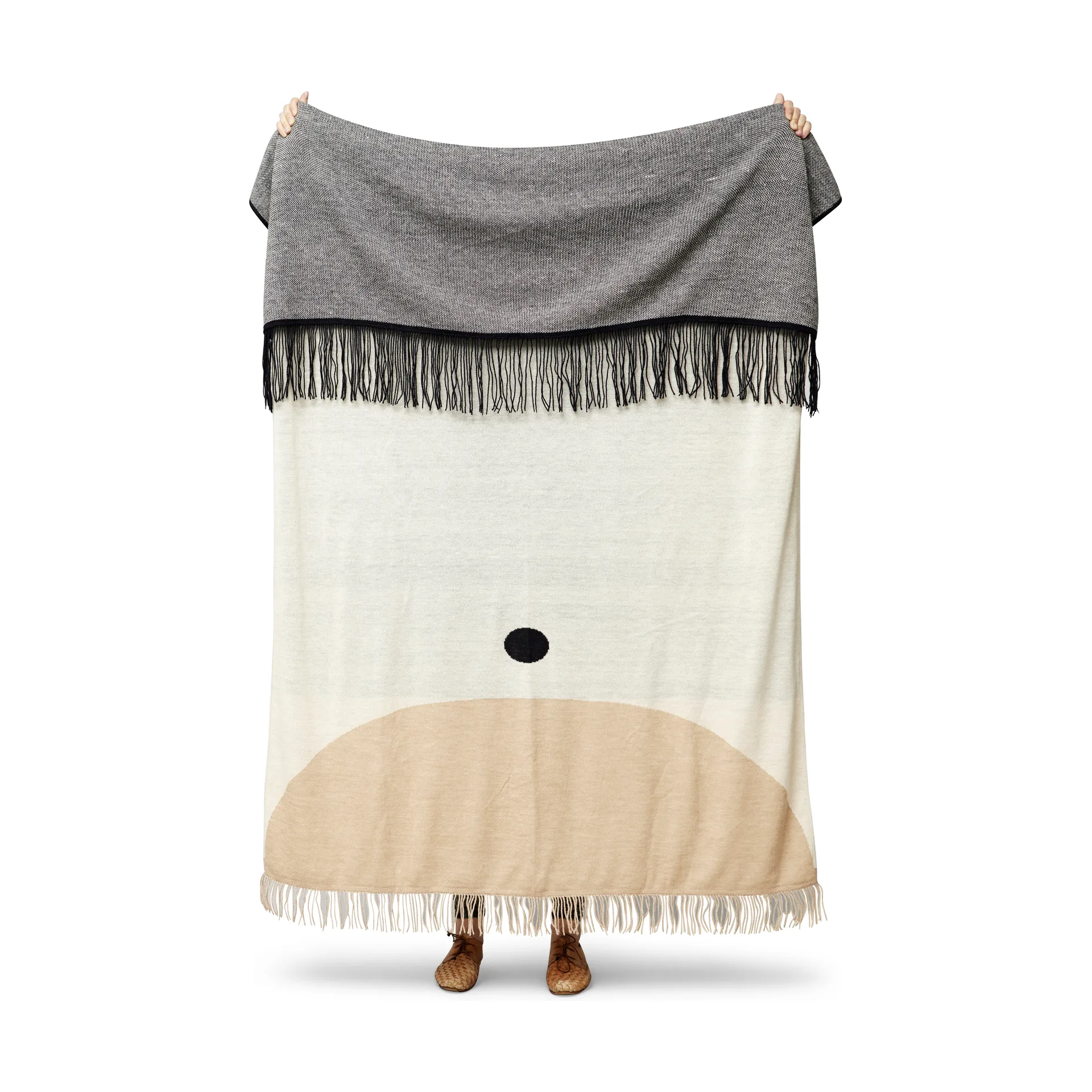 아이마라 블랭킷 130x190 cm, Pattern cream Form & Refine