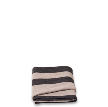 아이마라 블랭킷 130x190 cm - Ribbon Beige-black - Form & Refine