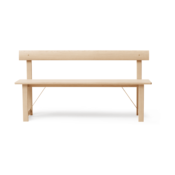 포지션 벤치 155 cm - Oak-brass - Form & Refine