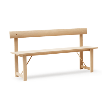 포지션 벤치 155 cm - Oak-brass - Form & Refine