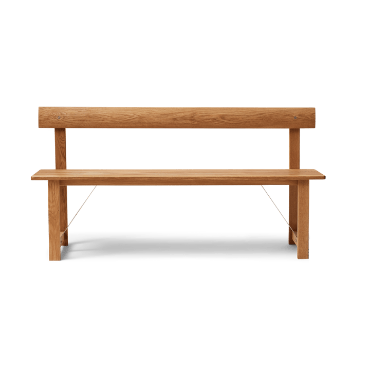 포지션 벤치 155 cm - Oak-steel - Form & Refine