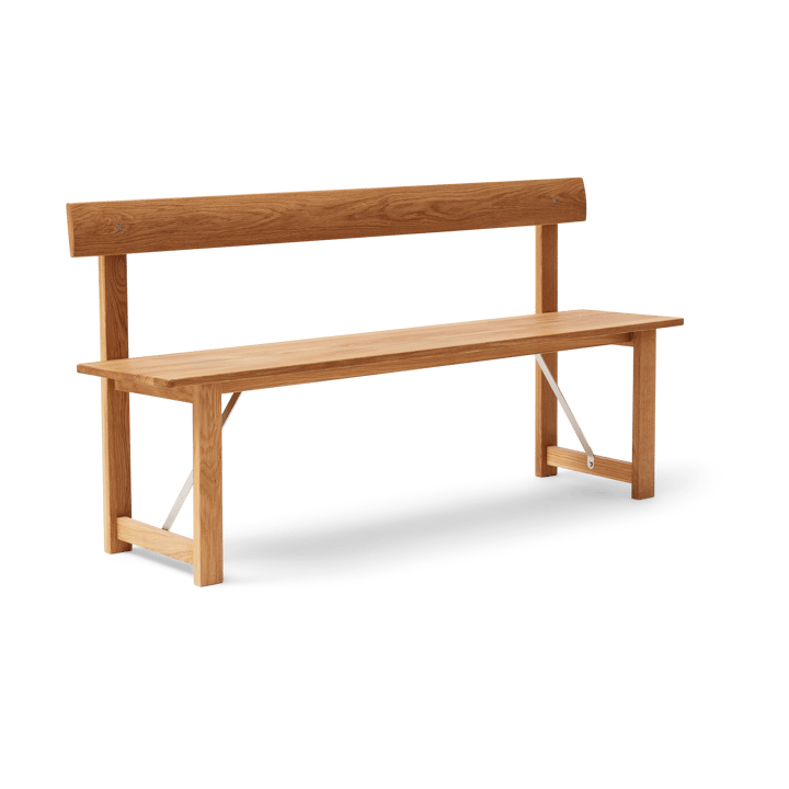 포지션 벤치 155 cm, Oak-steel Form & Refine