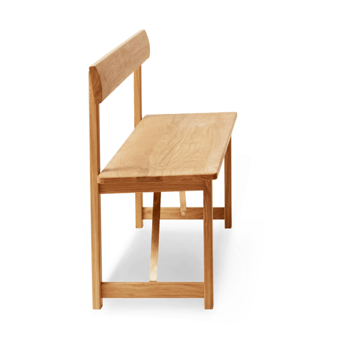 포지션 벤치 155 cm, Oak-steel Form & Refine