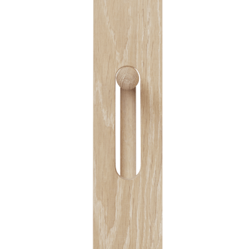 포이어 코트 랙 173.3 cm - White oak - Form & Refine