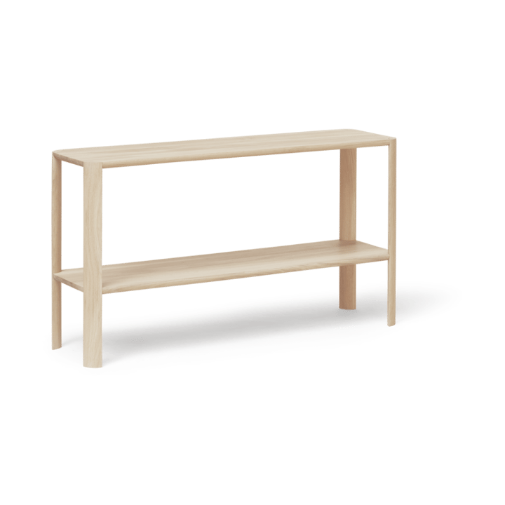리프 선반 2단 57x100 cm - White oak - Form & Refine