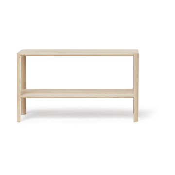 리프 선반 2단 57x100 cm - White oak - Form & Refine