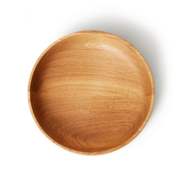 섹션 보울 Ø24 cm - Oak - Form & Refine
