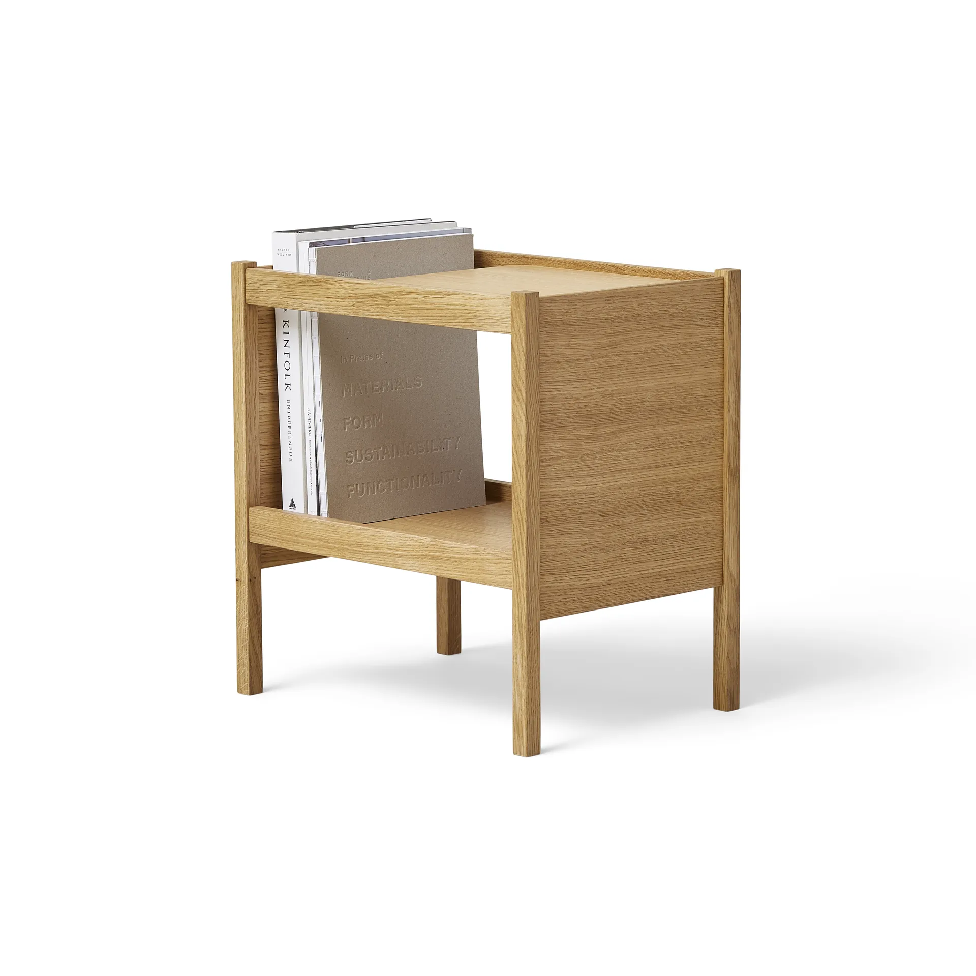저널 사이드 테이블 29x43 cm, Oak Form & Refine