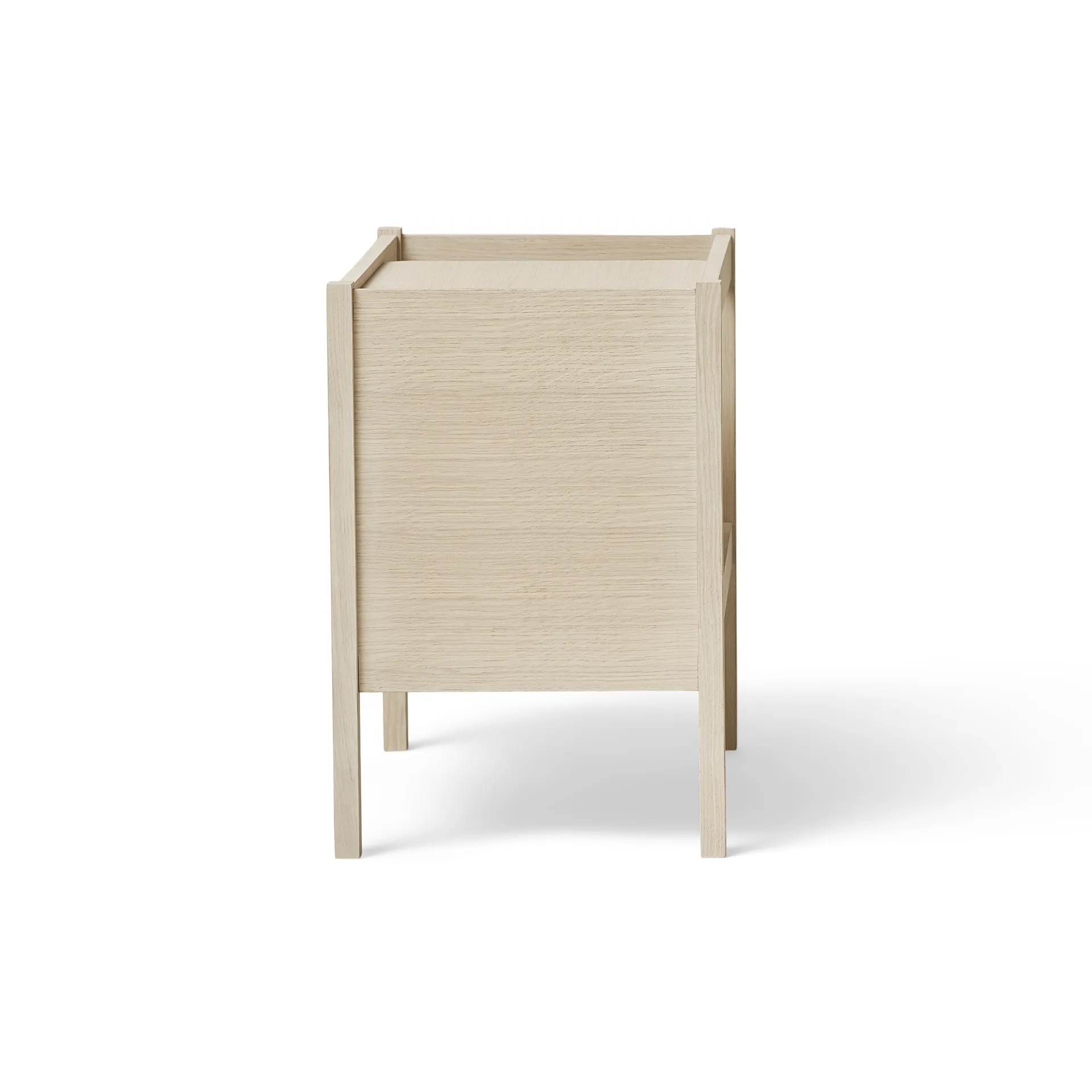 저널 사이드 테이블 29x43 cm, White oak Form & Refine