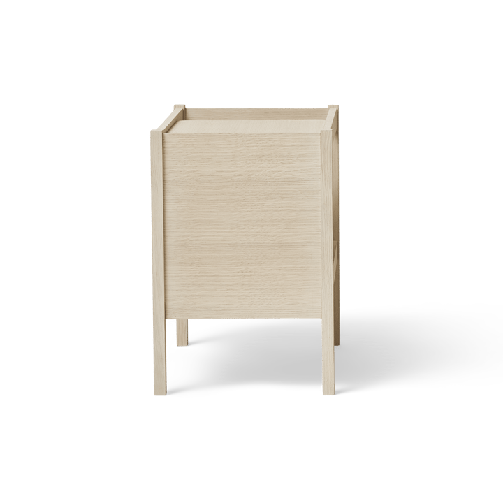 저널 사이드 테이블 29x43 cm, White oak Form & Refine