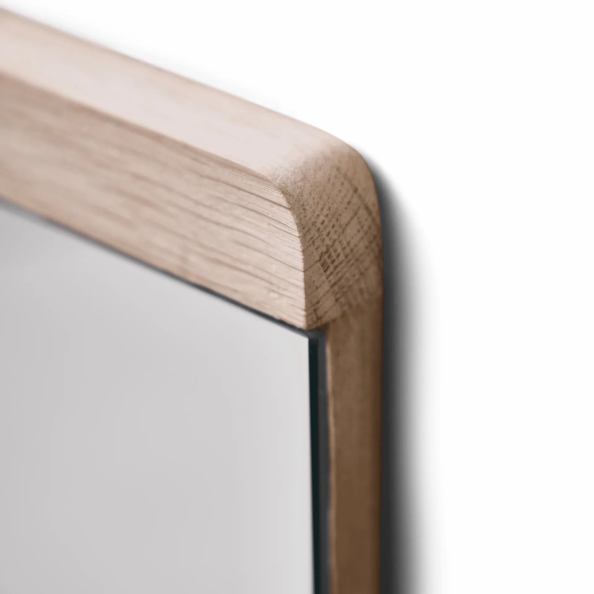 림 벽거울 35x110 cm, White oak Form & Refine