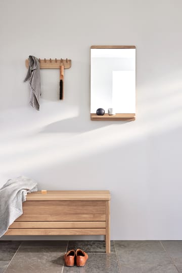 림 벽거울 40x68 cm - White oak - Form & Refine