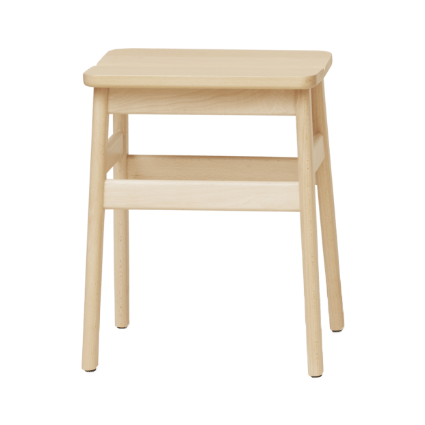앵글 스탠다드 스툴 45 cm - Beech - Form & Refine