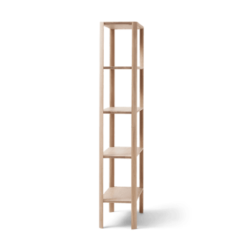 리프 선반 5단 55x162 cm - White oak - Form & Refine
