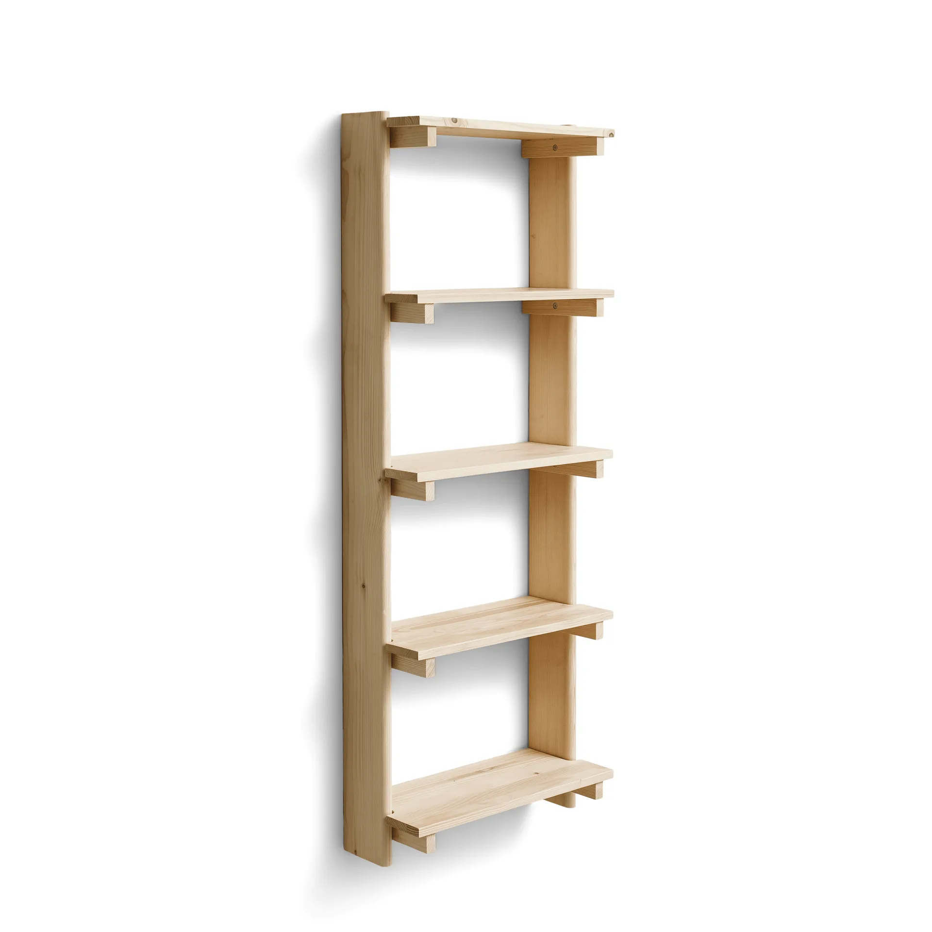 빔 벽 선반 5단, Pinewood Form & Refine