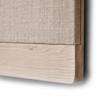 림 노티스 보드 60x145 cm - White oak - Form & Refine