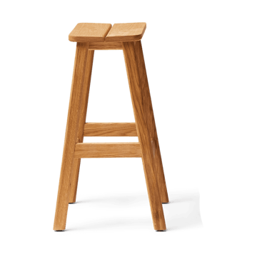 앵글 스탠다드 바 스툴 65 cm - Oak - Form & Refine