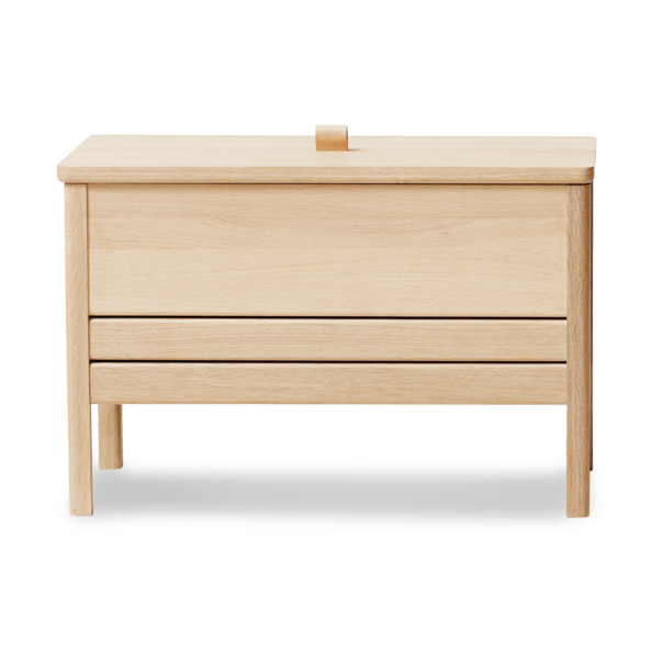 에이 라인 수납 벤치 68 cm - Oiled oak - Form & Refine