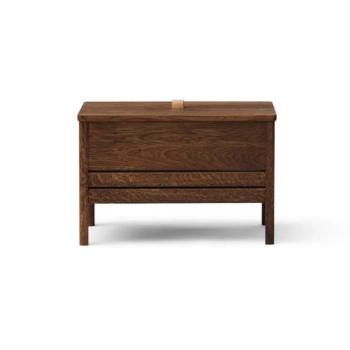 에이 라인 수납 벤치 68 cm - Smoked oak - Form & Refine