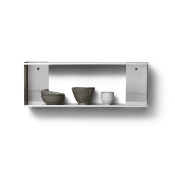 테이퍼 수납 선반 70x25 cm - Stainless steel - Form & Refine