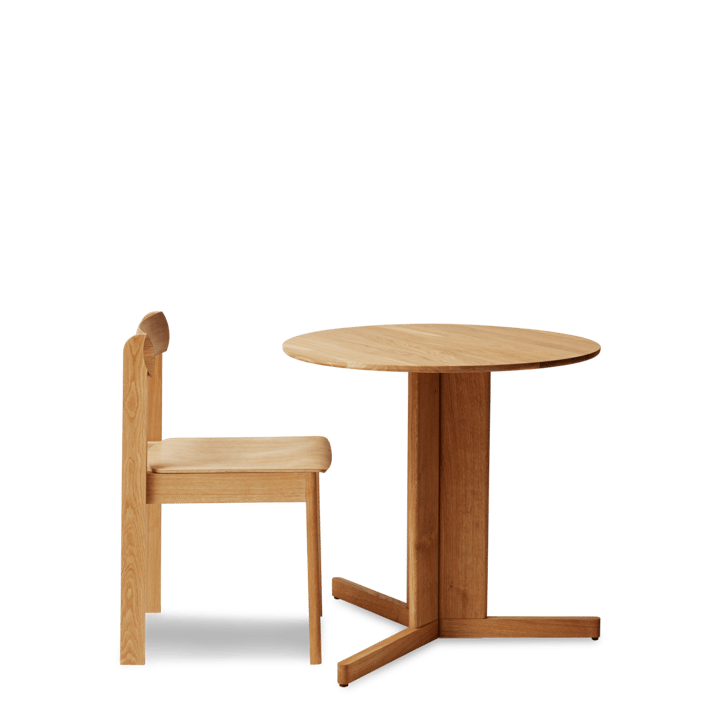 트레포일 다이닝 테이블 Ø75 cm, Oak Form & Refine