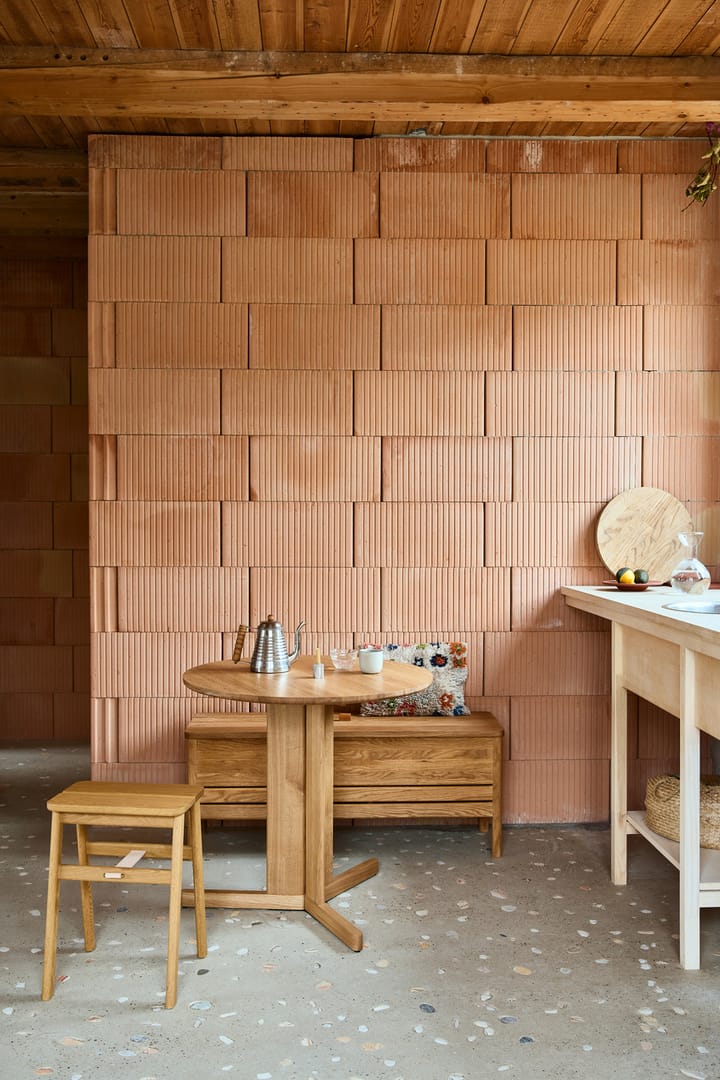 트레포일 다이닝 테이블 Ø75 cm, Oak Form & Refine