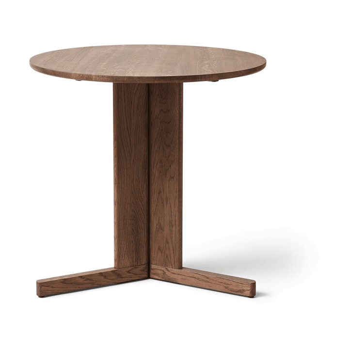 트레포일 다이닝 테이블 Ø75 cm - Smoked oak - Form & Refine