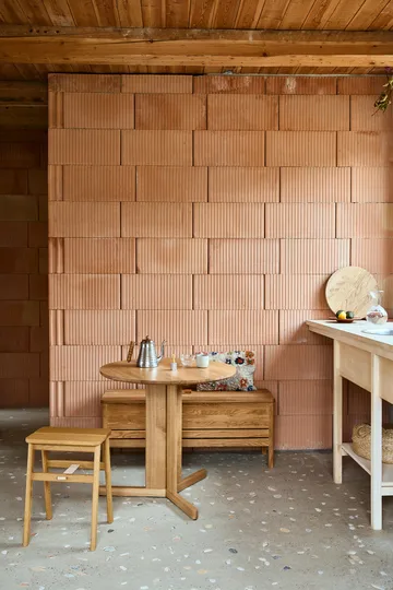 트레포일 다이닝 테이블 Ø90 cm - Oak - Form & Refine