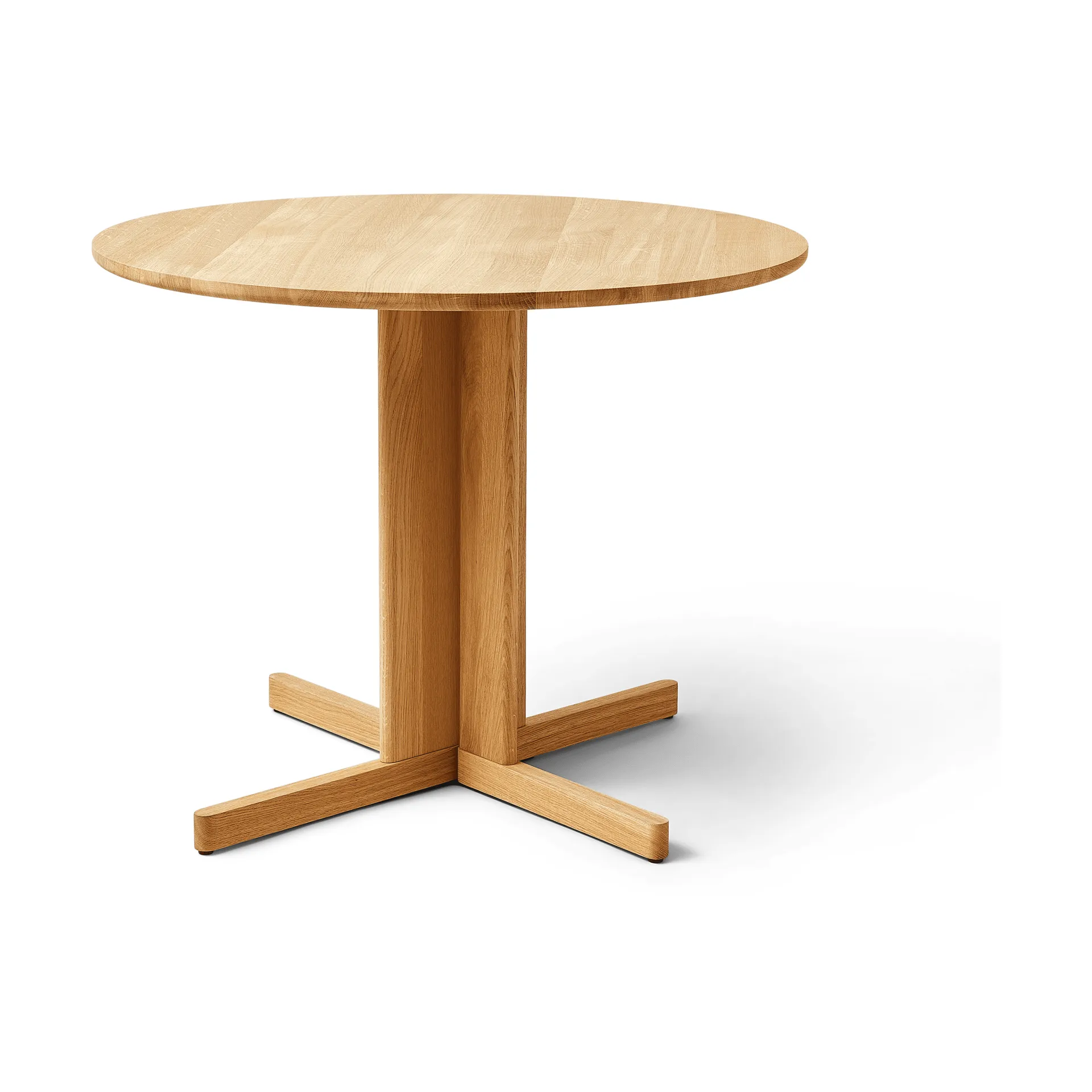 트레포일 다이닝 테이블 Ø90 cm, Oak Form & Refine