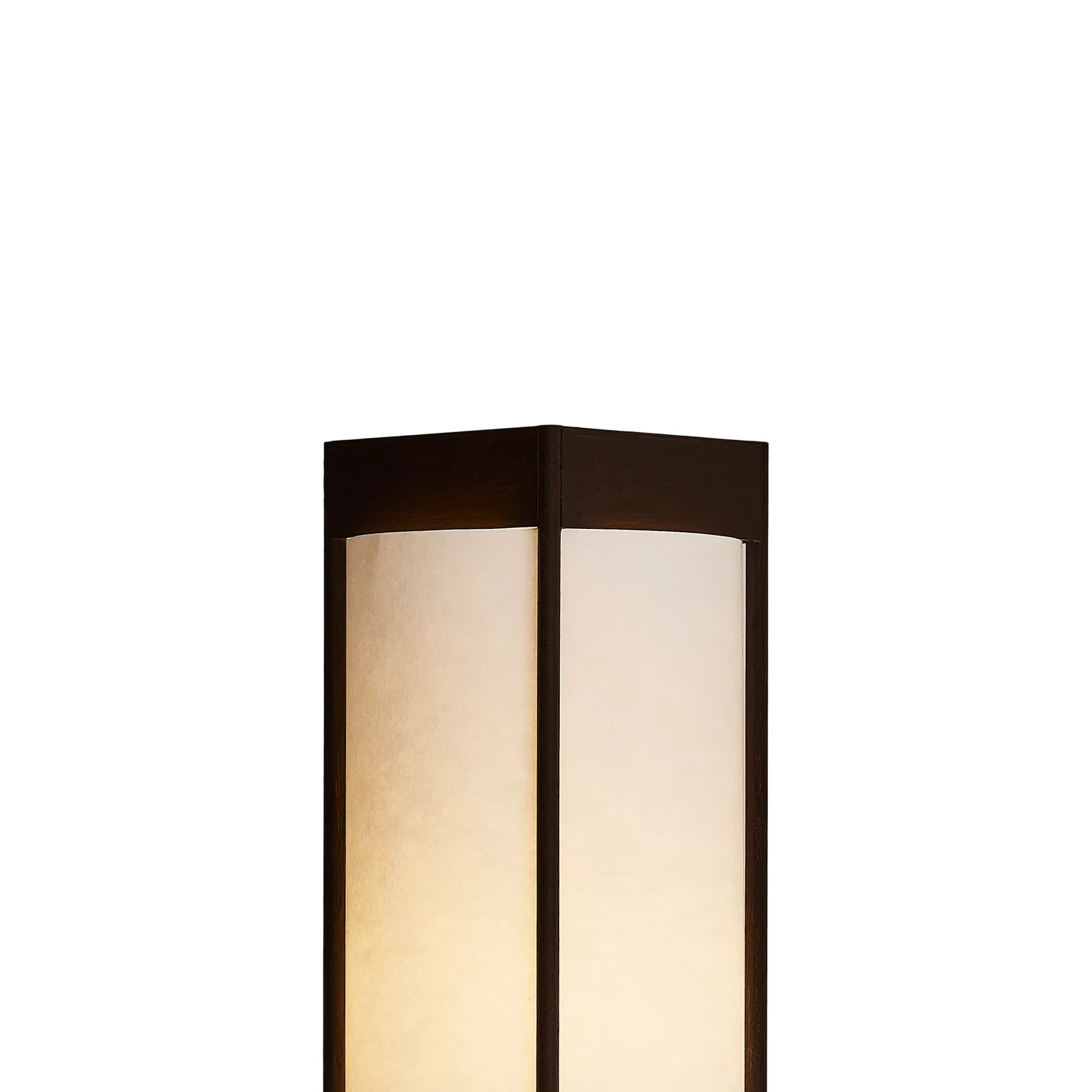 Andon 테이블 조명, Dark brown ash, 32 cm Form & Refine