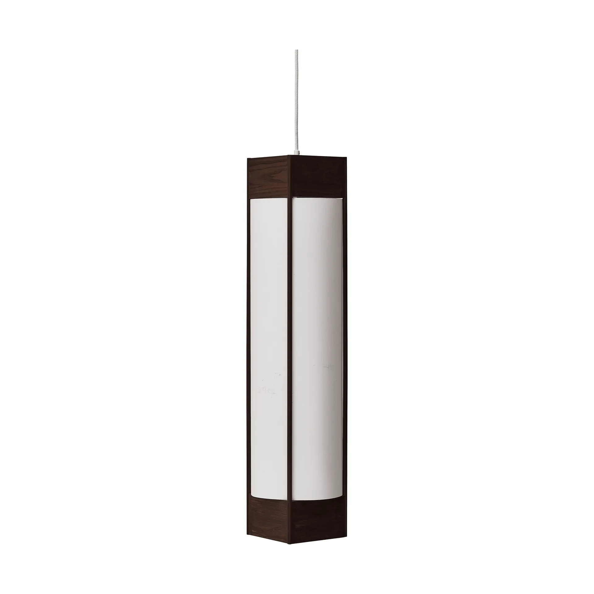 Andon 펜던트 조명, dark brown ash, long Form & Refine