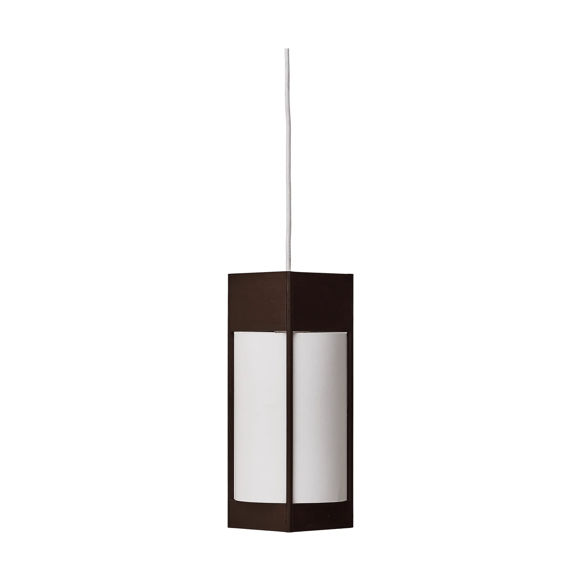 Andon 펜던트 조명, Dark brown ash, small Form & Refine
