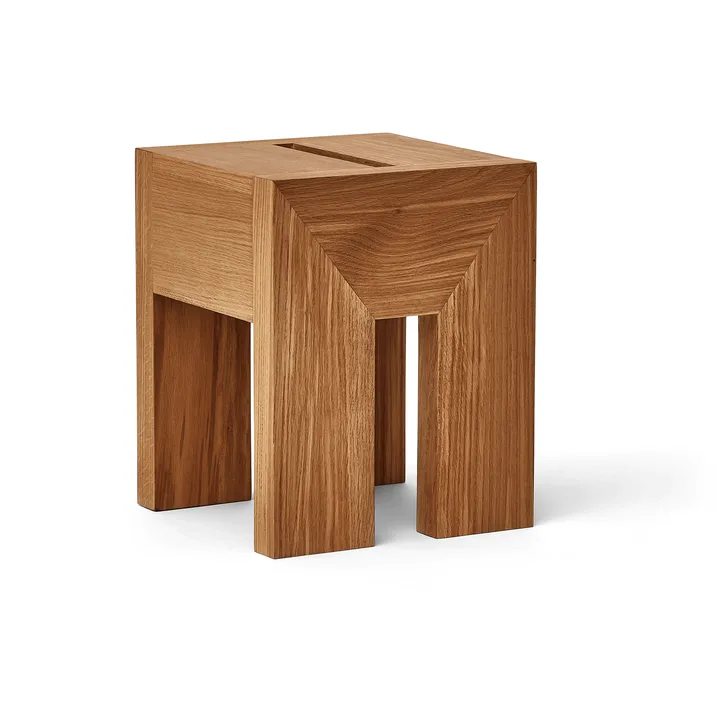 Monolith 사이드 테이블 - Oak, 29x29x36 cm - Form & Refine