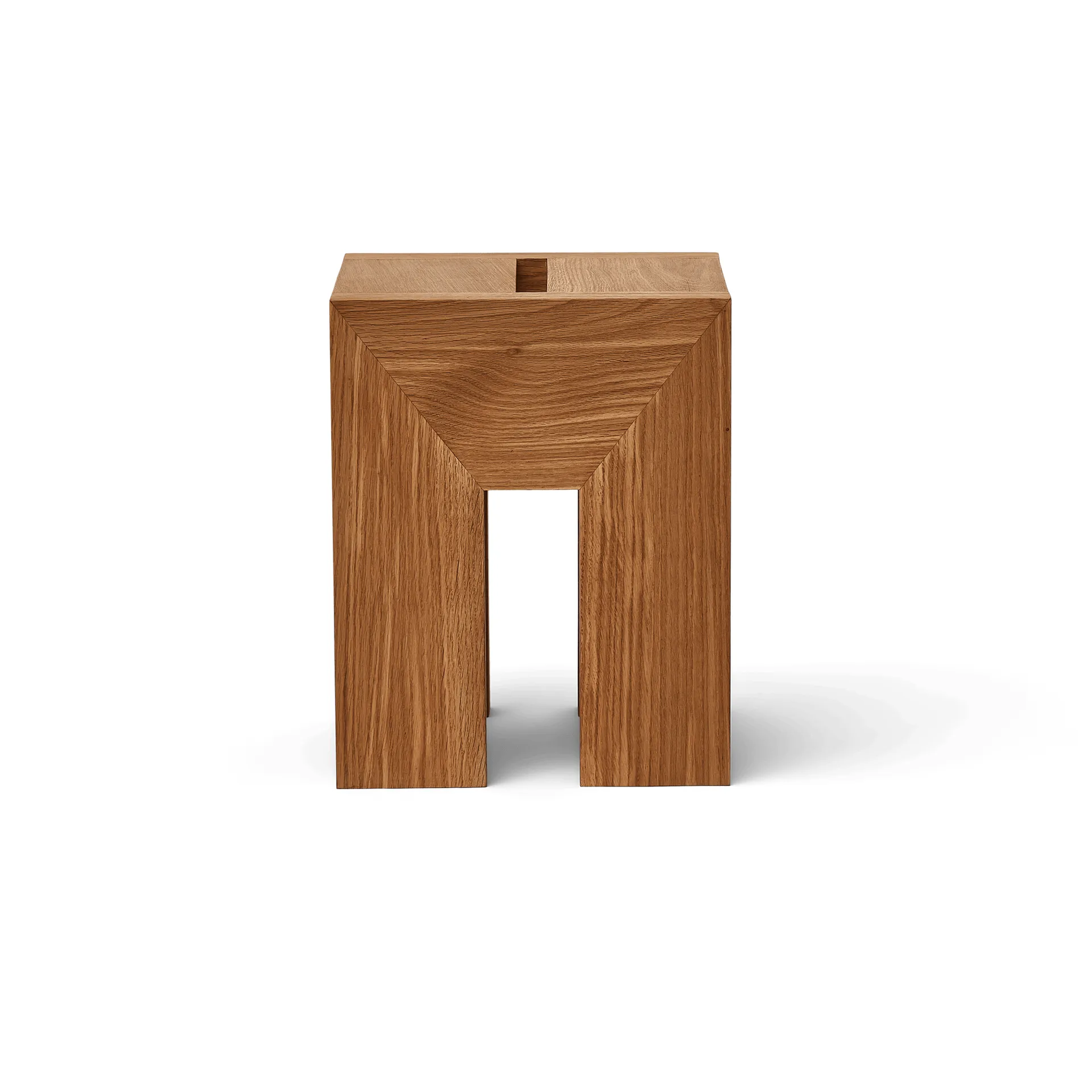 Monolith 사이드 테이블, Oak, 29x29x36 cm Form & Refine