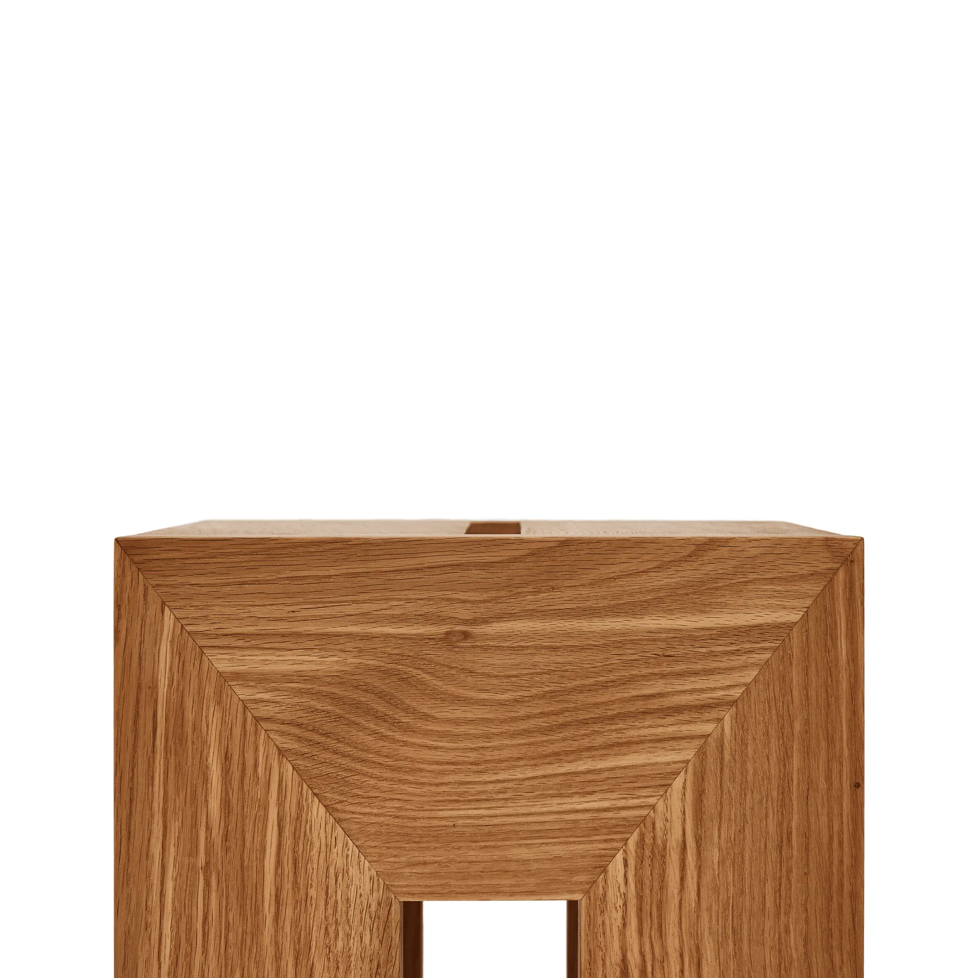 Monolith 사이드 테이블, Oak, 29x29x36 cm Form & Refine