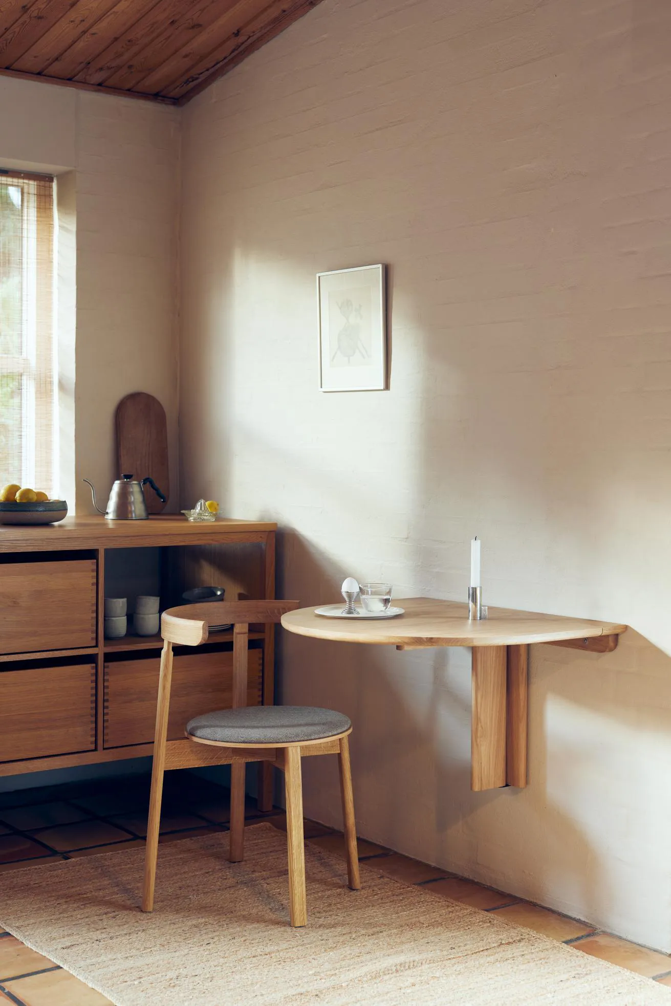 루나 체어, Oak-Hallingdal 65-0227 Form & Refine