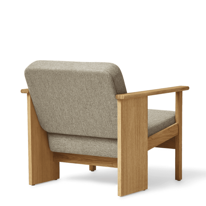 블록 라운지 체어, Oak-Hallingdal 65-0227 Form & Refine